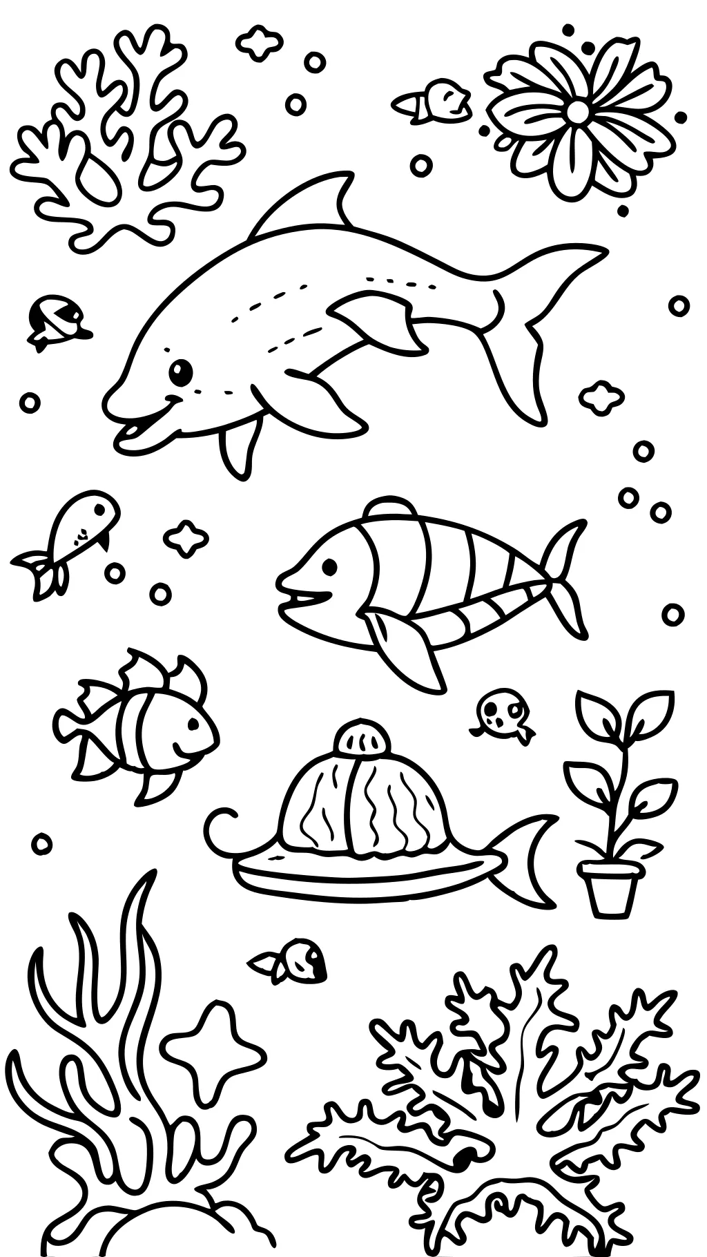 sea life coloring pages